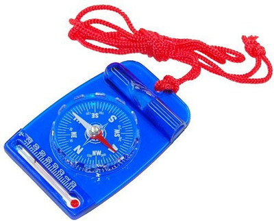 

Treknor Safeguard Whistle Compass with Thermometer Compass(Blue, Red, White)