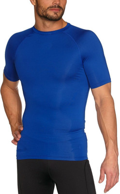 

Creative India Exports Royal Blue Men Compression(Blue Half Sleeve