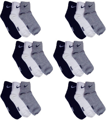 

SVD MEN ANKLE SOCKS PACK OF 18PAIRS Men Compression(Multicolor Short Sleeve