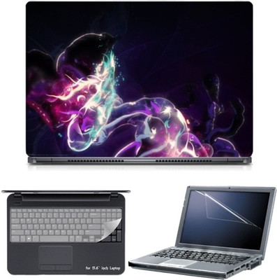 

Skin Yard Creative Reprise Abstract Laptop Skin with Screen Protector & Keyboard Skin -15.6 Inch Combo Set