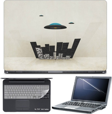 

Skin Yard Alien Abduction Laptop Skin with Screen Protector & Keyboard Skin -15.6 Inch Combo Set