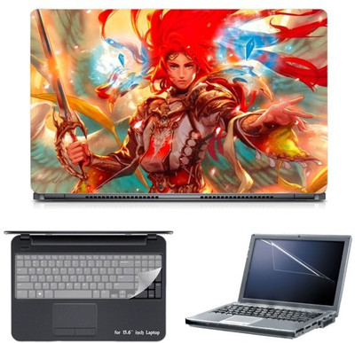 

Skin Yard Magic Sword Angel Laptop Skin with Screen Protector & Keyguard -15.6 Inch Combo Set