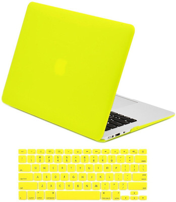 

LUKE Macbook Air 13" 13.3 Inch Hard Plastic Case with Keyboard Cover+ Anti-dust Plug+ Touchpad Protector (A1369 and A1466) Combo Set