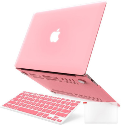 

LUKE MacBook Air 11.6 inch Case 5 in 1 Rubberized Matte Finish Plastic Case with Keyboard Cover+ Screenguard +Anti-dust Plug+ Touchpad Protector Free for Macbook Air 11.6"-Fits Model A1370 / A1465 Combo Set