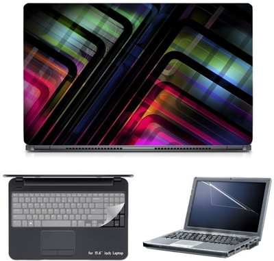 

Skin Yard Colourful Landscapes Abstract Laptop Skin with Screen Protector & Keyboard Skin -15.6 Inch Combo Set