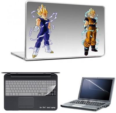 

Skin Yard Dragon Ball Z3 Laptop Skin With Laptop Screen Guard And Laptop Key Guard -15.6 Inch Combo Set