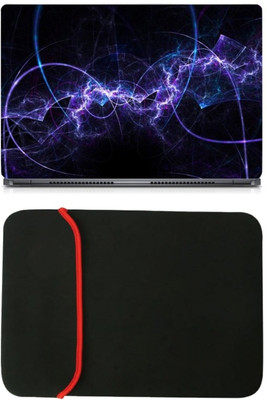 

Skin Yard Abstract Knowledge Definition Laptop Skin/Decal with Reversible Laptop Sleeve - 14.1 Inch Combo Set
