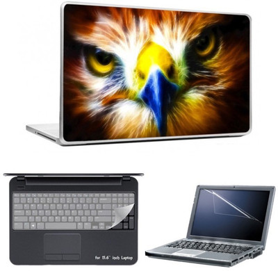

Skin Yard Golden Eagle Laptop Skins with Laptop Screen Guard & Laptop Keyguard -15.6 Inch Combo Set
