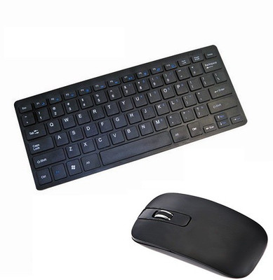 

TechGear Ultra-thin 2.4g Wireless Keyboard With Mouse For PC Laptop Combo Set