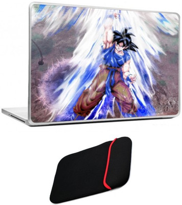 

Skin Yard Dragon Ball Z2 Laptop Skin/Decal with Reversible Laptop Sleeve - 14.1 Inch Combo Set