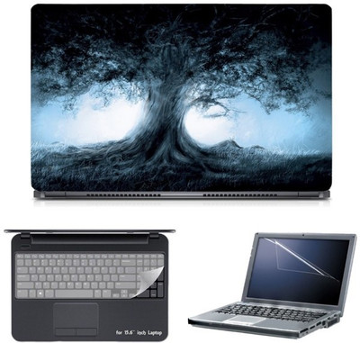 

Skin Yard Magic Tree Landscape Art Laptop Skin with Screen Protector & Keyboard Skin -15.6 Inch Combo Set