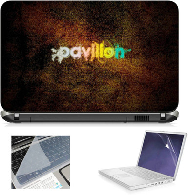 

Geek Pavilion of leaf 3in1 Laptop Skins with Laptop Screen Guard and Key Protector HQ1082 15.6 Inch Combo Set