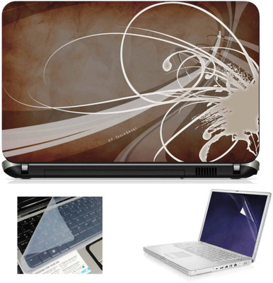 

Geek Hp TouchSmart 3in1 Laptop Skins with Laptop Screen Guard and Key Protector HQ1082 15.6 Inch Combo Set
