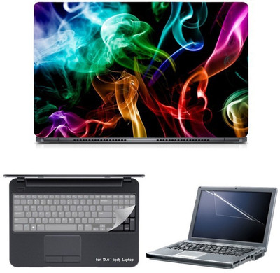 

Skin Yard Flower Vector Design Laptop Skin with Screen Protector & Keyguard -15.6 Inch Combo Set