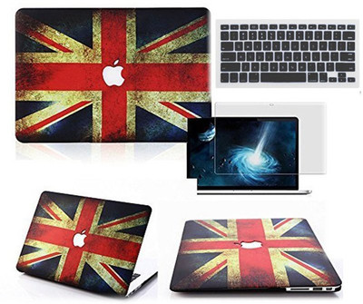 

LUKE MacBook Air 11.6 inch Case,Rubberized Matte Hard Shell Plastic Case+Matching Keyboard Skin+LCD Screen Protector for Macbook Air 11.6"-Fits Model A1370 / A1465 Combo Set