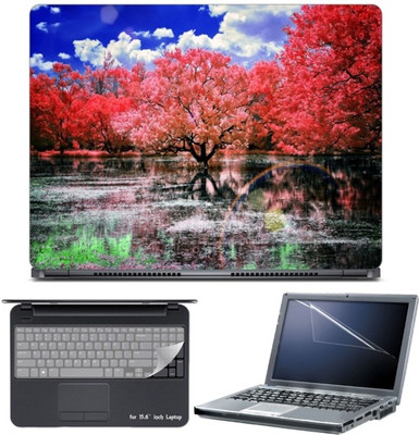 

Skin Yard Japan Cherry Trees Laptop Skin with Screen Protector & Keyboard Skin -15.6 Inch Combo Set