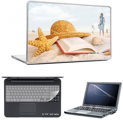 

Skin Yard Sea View Laptop Skin With Laptop Screen Guard And Laptop Key Guard -15.6 Inch Combo Set