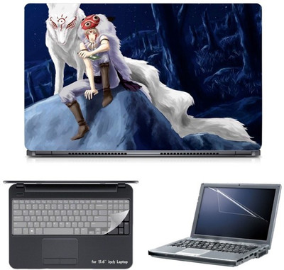 

Skin Yard Natsume Yuujinchou Anime Laptop Skin with Screen Protector & Keyguard -15.6 Inch Combo Set