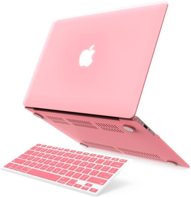 

LUKE For MacBook Air 13.3 inch Case,Rubberized Matte Hard Shell Plastic Case+Matching Keyboard Skin+LCD Screen Protector for Macbook Air 13.3"-Fits Model A1369 / A1466 (BABY PINK ) Combo Set