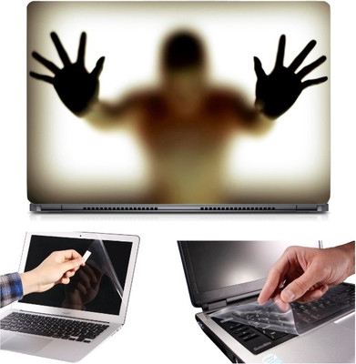 

Skin Yard 3in1 Combo- Anonymous Laptop Skin with Screen Protector & Keyguard -15.6 Inch Combo Set