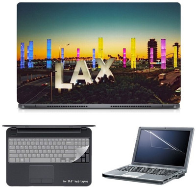 

Skin Yard Lax Hotel Grand View Laptop Skin with Screen Protector & Keyboard Skin -15.6 Inch Combo Set
