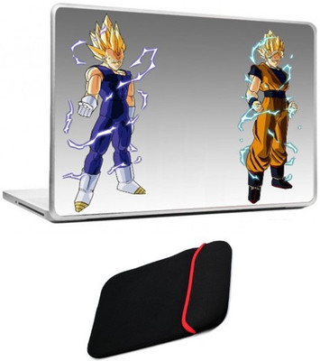 

Skin Yard Dragon Ball Z3 Laptop Skin/Decal with Reversible Laptop Sleeve - 14.1 Inch Combo Set