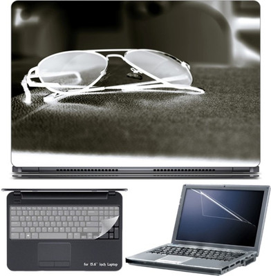 

Skin Yard Dark Aviator Laptop Skin with Screen Protector & Keyboard Skin -15.6 Inch Combo Set