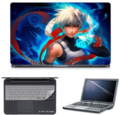 

Skin Yard Sakimichan's Anime Laptop Skin with Screen Protector & Keyguard -15.6 Inch Combo Set