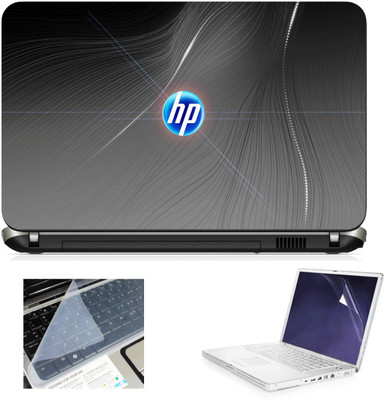 

Geek Hp In Middle Moonlight Chrome 3in1 Laptop Skins with Laptop Screen Guard and Key Protector HQ1082 15.6 Inch Combo Set