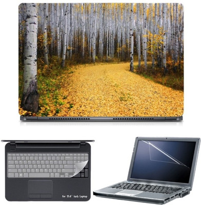 

Skin Yard Aspen Forest Colorado Laptop Skin with Screen Protector & Keyboard Skin -15.6 Inch Combo Set