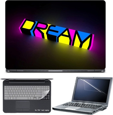 

Skin Yard 3D Dream Lighting Effect Laptop Skin with Screen Protector & Keyboard Skin -15.6 Inch Combo Set