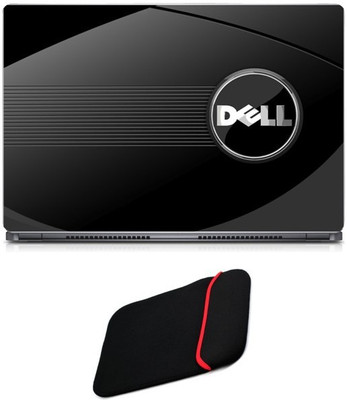

Skin Yard Dell Background Laptop Skin/Decal with Reversible Laptop Sleeve - 14.1 Inch Combo Set