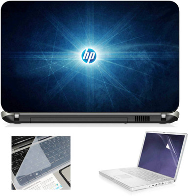 

Geek HP Glow 3in1 Laptop Skins with Laptop Screen Guard and Key Protector HQ1082 15.6 Inch Combo Set