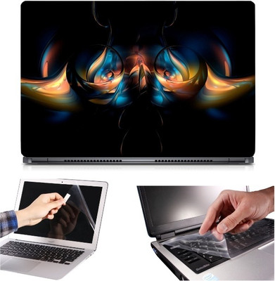 

Skin Yard 3in1 Combo- Colourful Graphics Laptop Skin with Screen Protector & Keyguard -15.6 Inch Combo Set