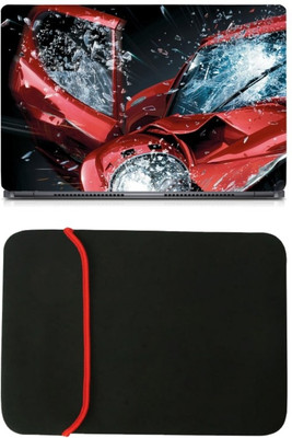

Skin Yard Burnout Paradise Laptop Skin/Decal with Reversible Laptop Sleeve - 15.6 Inch Combo Set