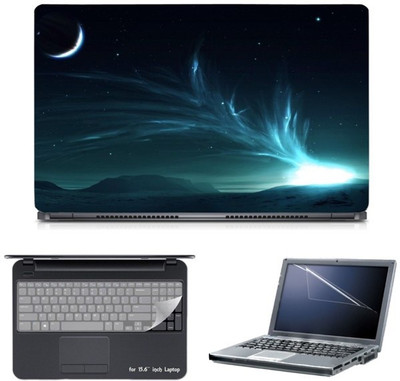 

Skin Yard Fantasy Astronomy North Light Laptop Skin with Screen Protector & Keyboard Skin -15.6 Inch Combo Set