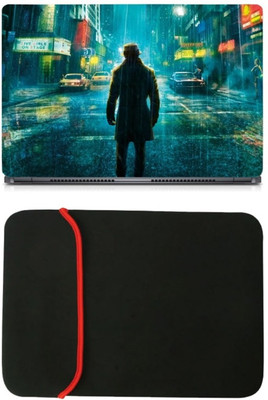

Skin Yard Watchmen Laptop Skin/Decal with Reversible Laptop Sleeve - 14.1 Inch Combo Set