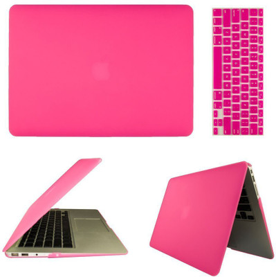 

LUKE Macbook Air 13" 13.3 Inch Hard Plastic Case with Keyboard Cover+ Anti-dust Plug+ Touchpad Protector (A1369 and A1466) Combo Set