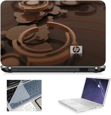 

Geek HP Espresso 3in1 Laptop Skins with Laptop Screen Guard and Key Protector HQ1082 15.6 Inch Combo Set
