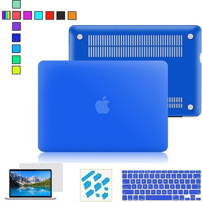 

LUKE acBook Pro 13.3" Case. Laptop Frosted Matte Rubberized Hard Cover Case Skin+Silicon Keyboard Cover+Clear LCD Screen Protector+Anti-dust Plug+ Touchpad Protector Free For Apple MacBook Pro 13.3 inch with CD/DVD Drive Model:A1278 Combo Set