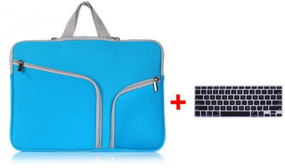 

LUKE ipper Briefcase Soft Neoprene Handbag Sleeve Bag Cover Case for MACBOOK AIR 13.3 inch With Free Keyboard Protector Combo Set