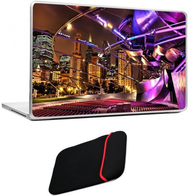 

Skin Yard Rose at City Brampton Concert Hall Laptop Skin/Decals with Reversible Laptop Sleeve - 15.6 Inch Combo Set