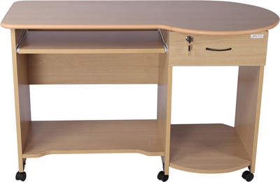 

Godrej Interio Companion C3 Engineered Wood Computer Desk(Straight, Finish Color - Beverian Beech)