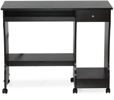 Nilkamal Zenith Engineered Wood Computer Desk(Straight, Finish Color - Black Walnut, Knock Down) Nilkamal Zenith Engineered Wood Computer Desk(Straight, Finish Color - Black Walnut, Knock Down)