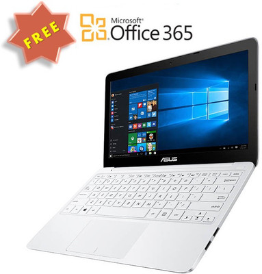 

Asus Eeebook Atom Quad Core 3rd gen - (2 GB/32 GB EMMC Storage/Windows 10 Home) X205TA-FD0060TS Laptop(11.6 inch, White, 1 kg)