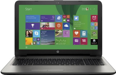 

HP 15-ac030TX Notebook (Core i3 5th Gen/ 4GB/ 1TB/ 2GB Graph/ Win8.1) (M9V10PA)(15.6 inch, Turbo SIlver Color With Diamond & Cross Brush Pattern, 2.14 kg)