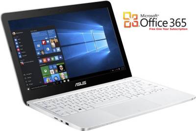 Asus Eeebook Atom - (2 GB/32 GB EMMC Storage/Windows 10) 90NL0071-M00680 E200HA-FD0005TS Netbook