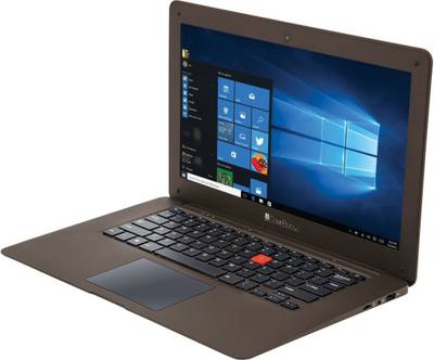 iBall Netbook CompBook Exemplaire 8902968170493 Intel Atom Quad Core - (2 GB DDR3/32 GB HDD/Windows 10) (14 inch, Cobalt Brown) 