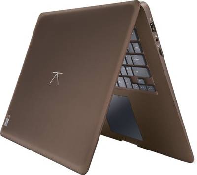 iBall Netbook CompBook Exemplaire 8902968170493 Intel Atom Quad Core - (2 GB DDR3/32 GB HDD/Windows 10) (14 inch, Cobalt Brown) 