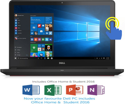 DELL Inspiron 7000 Core i5 6th Gen - (8 GB/1 TB HDD/8 GB SSD/Windows 10 Home/4 GB Graphics/NVIDIA GeForce GTX 960M) 7559 Gaming Laptop(15.6 inch, Black, 2.57 kg, With MS Office) DELL Inspiron 7000 Core i5 6th Gen - (8 GB/1 TB HDD/8 GB SSD/Windows 10 Home/4 GB Graphics/NVIDIA GeForce GTX 960M) 7559 Gaming Laptop(15.6 inch, Black, 2.57 kg, With MS Office)
